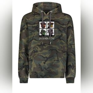 MOSTLY HEARD RARELY SEEN 8-BIT ON DEMON TIME CAMO HOODIE MEN'S SIZE XL